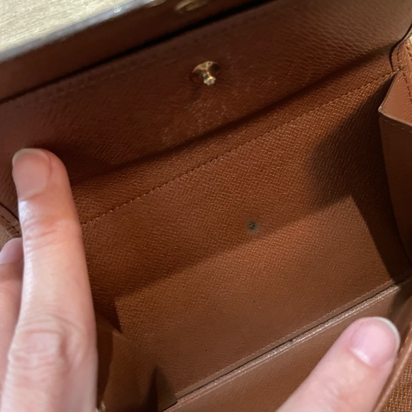 Louis Vuitton Monogram Porte Tresor Papiers Trifold Wallet w Insert! - Picture 15 of 16